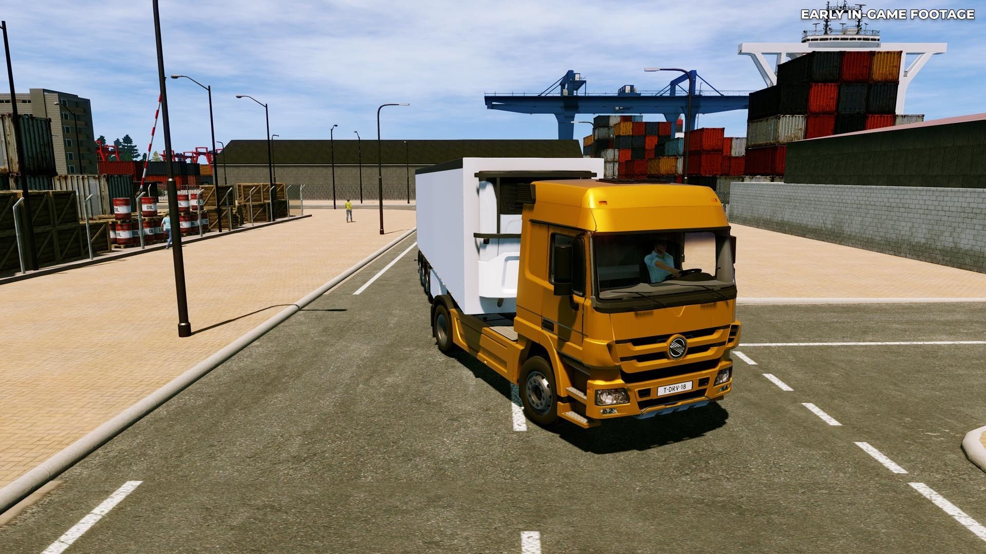 truck driver simulator game pc